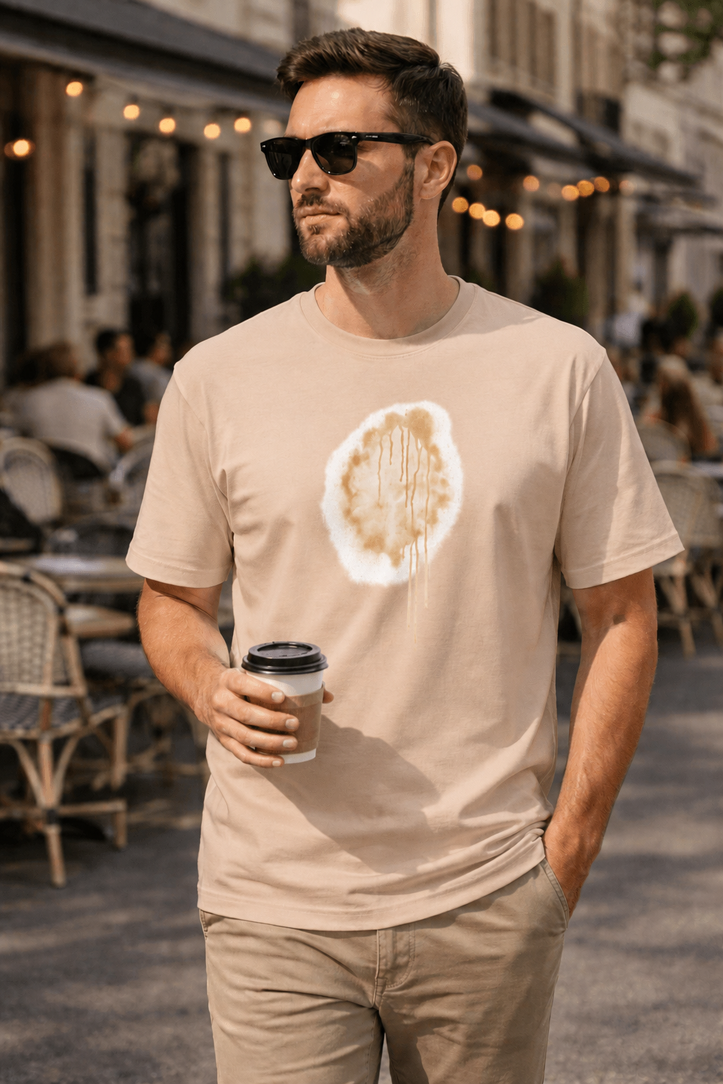 T-shirt unisexe classique à col rond