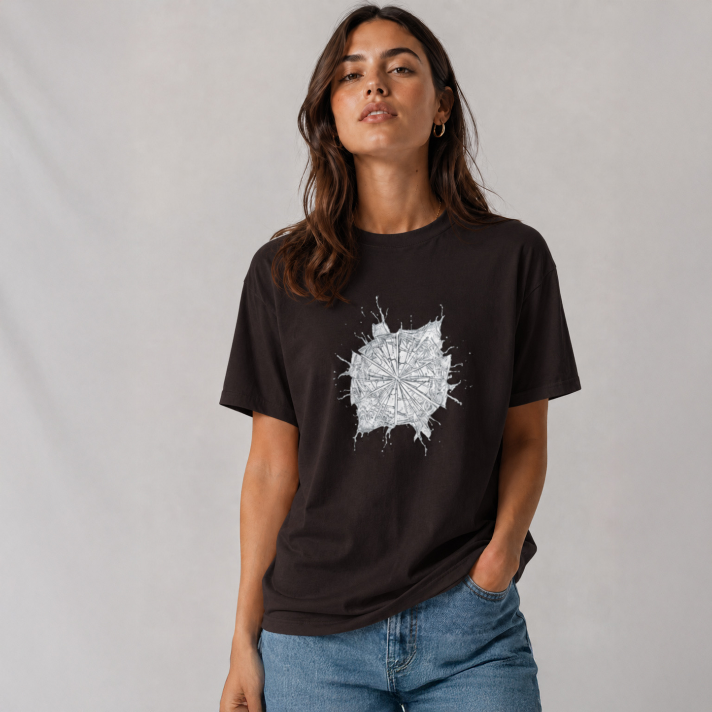 T-shirt unisexe classique à col rond
