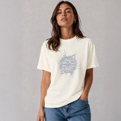 T-shirt unisexe classique à col rond
