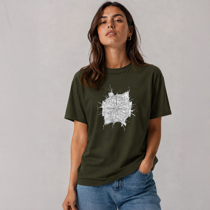 T-shirt unisexe classique à col rond