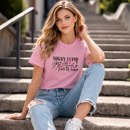 T-shirt unisexe classique à col rond | Collection Saint-Valentin