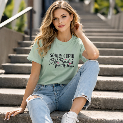 T-shirt unisexe classique à col rond | Collection Saint-Valentin