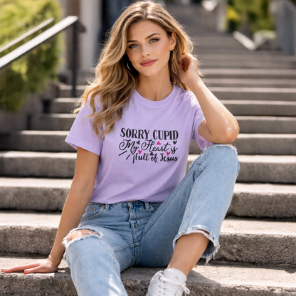T-shirt unisexe classique à col rond | Collection Saint-Valentin