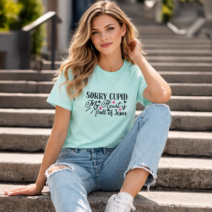 T-shirt unisexe classique à col rond | Collection Saint-Valentin