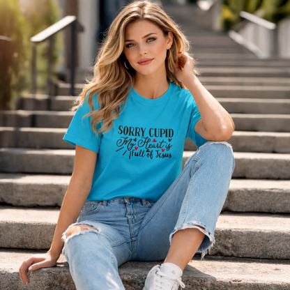 T-shirt unisexe classique à col rond | Collection Saint-Valentin