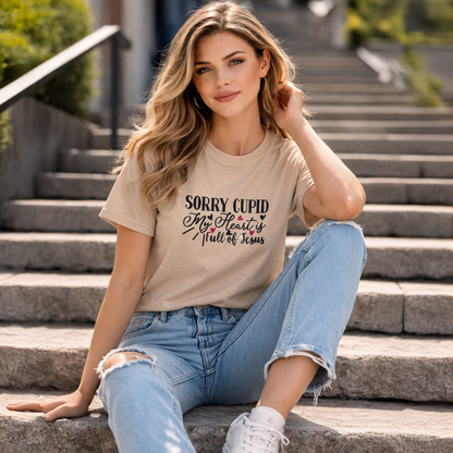 T-shirt unisexe classique à col rond | Collection Saint-Valentin