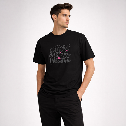 T-shirt unisexe classique à col rond | Collection Saint-Valentin