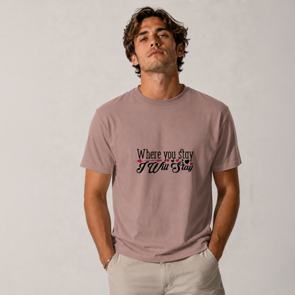 T-shirt unisexe classique à col rond | Collection Saint-Valentin