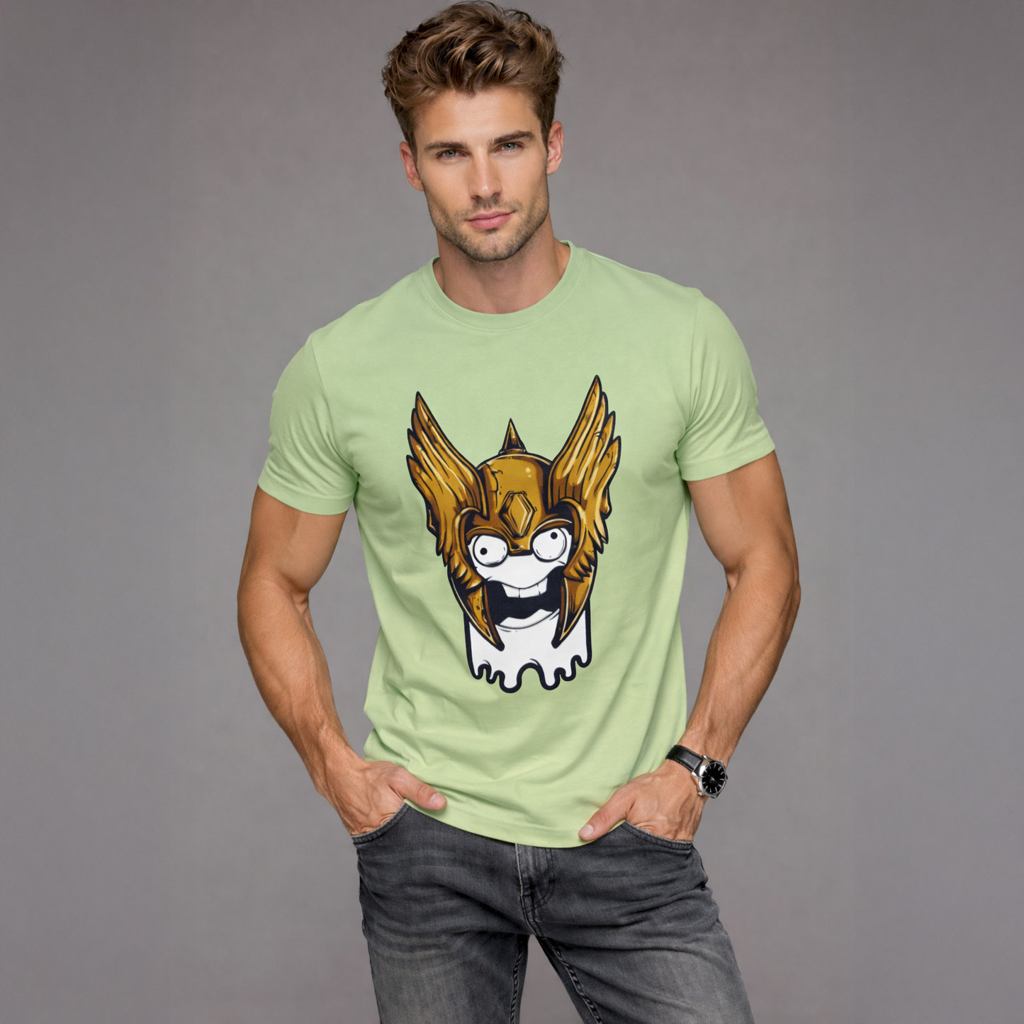 T-shirt unisexe classique à col rond