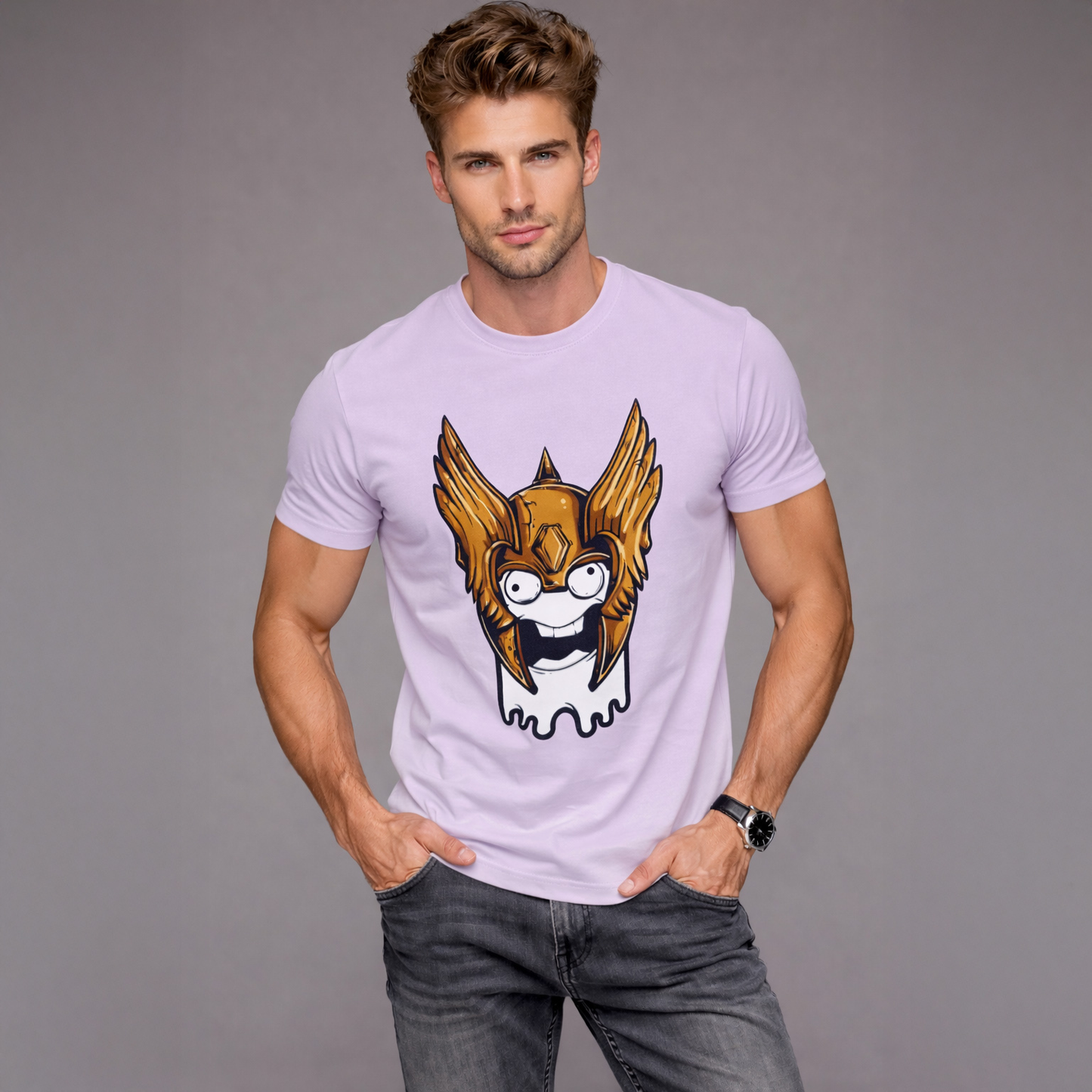 T-shirt unisexe classique à col rond
