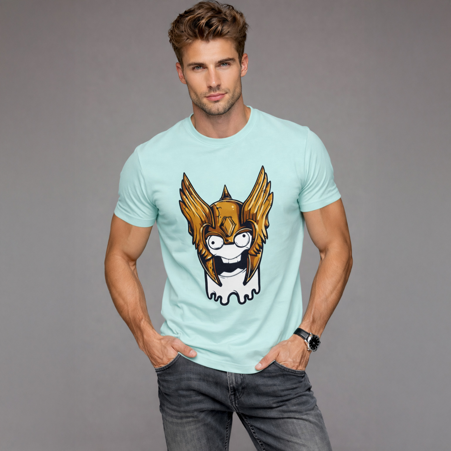 T-shirt unisexe classique à col rond