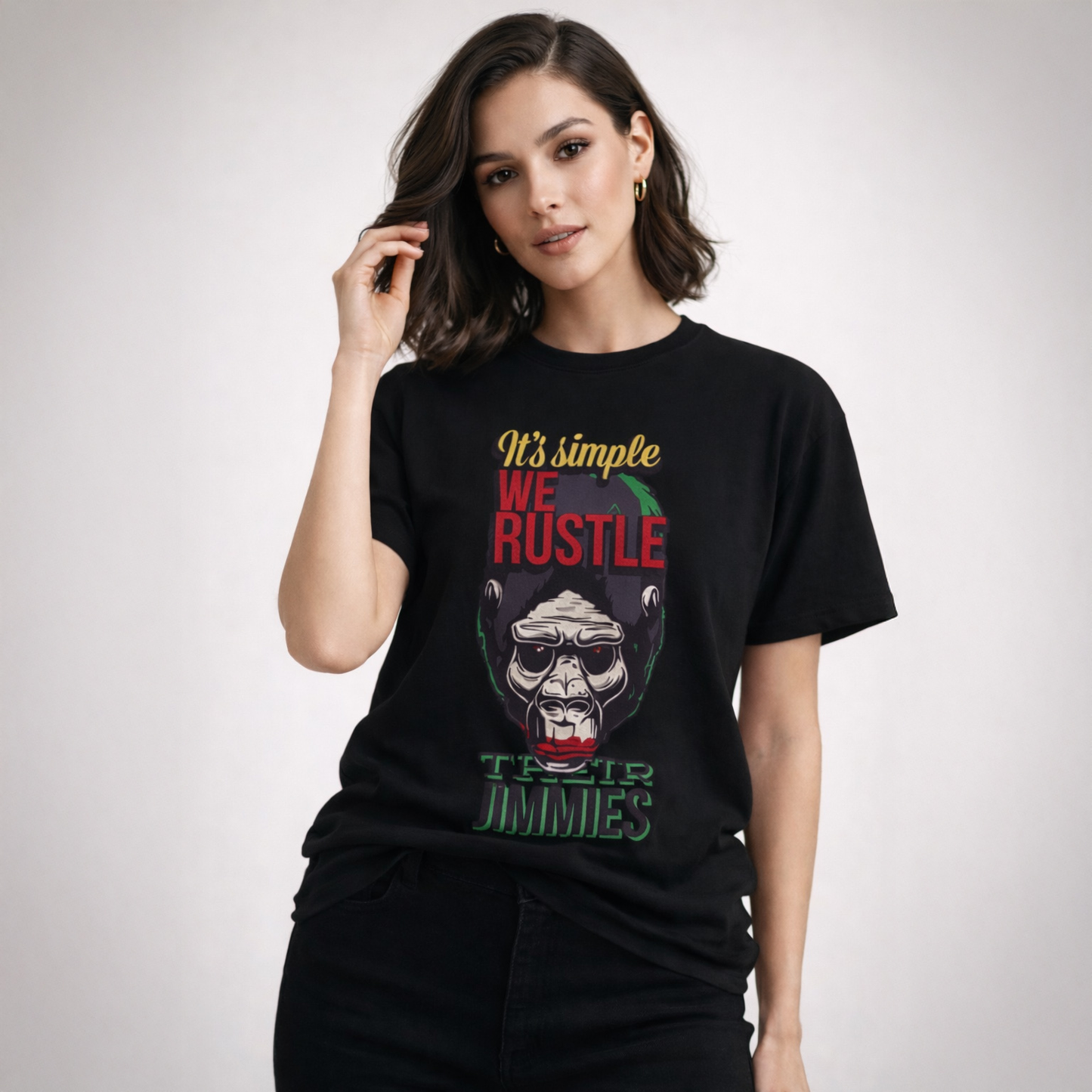 T-shirt unisexe classique à col rond