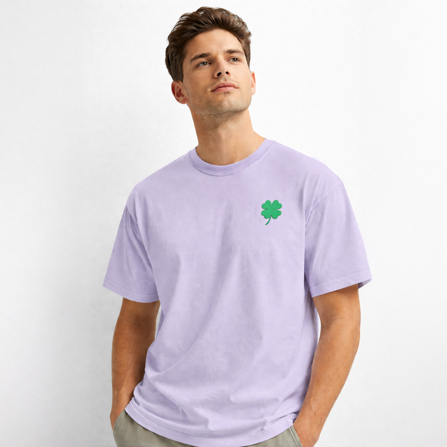 T-shirt unisexe classique à col rond | Collection broderie