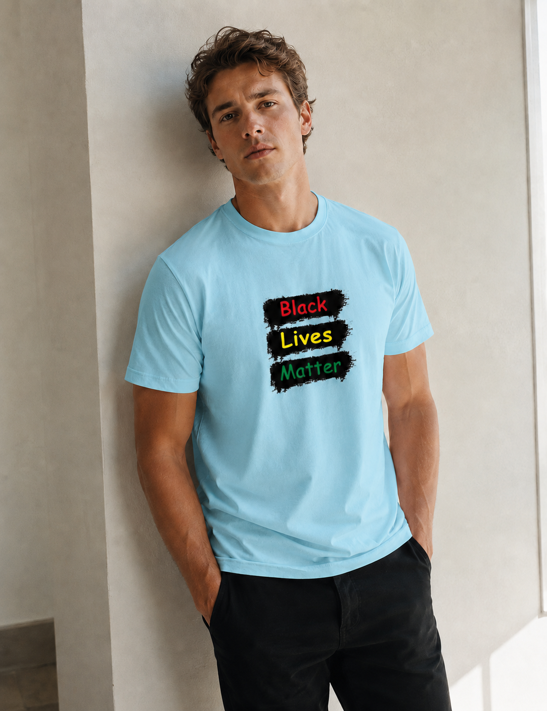 T-shirt unisexe classique à col rond