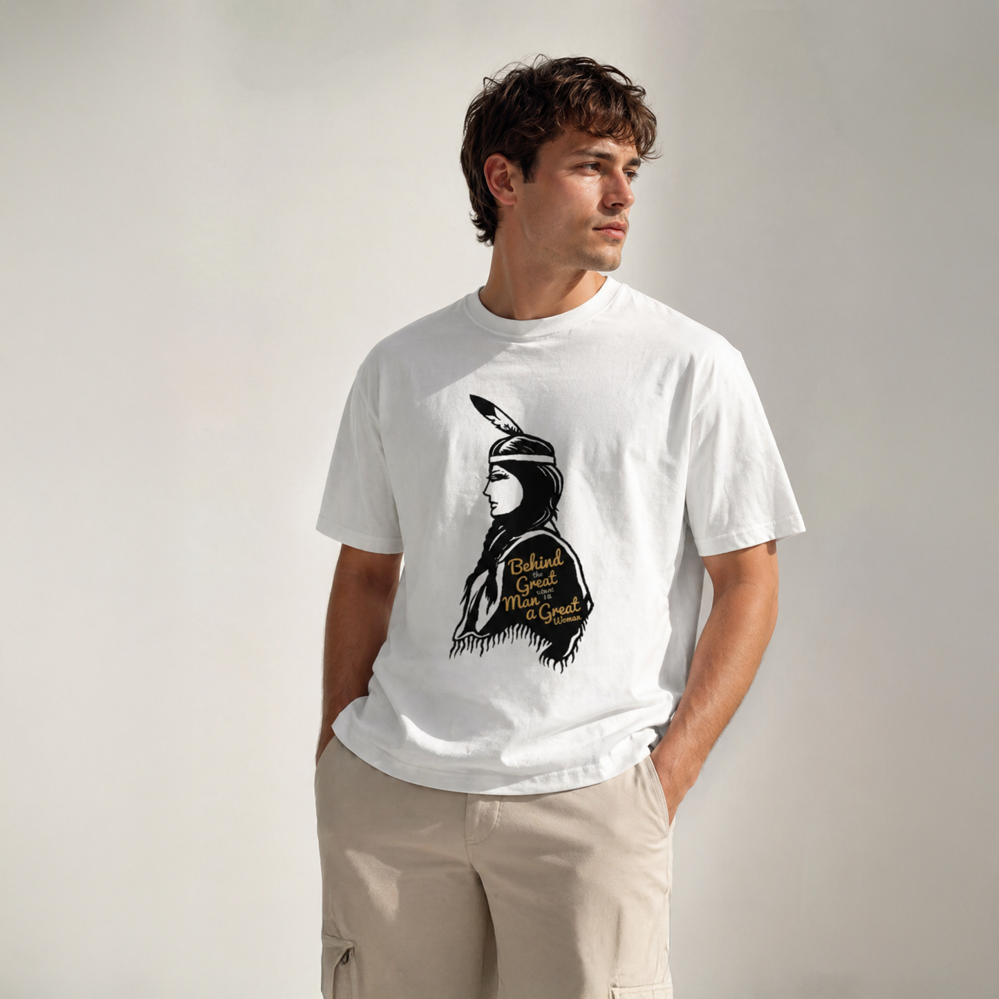T-shirt unisexe classique à col rond