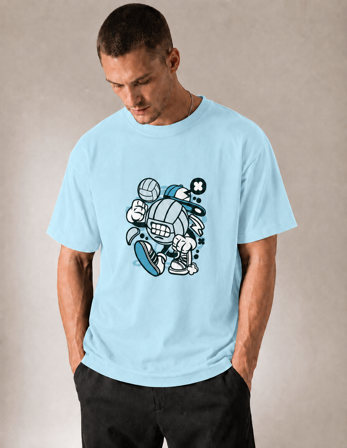 T-shirt unisexe classique à col rond