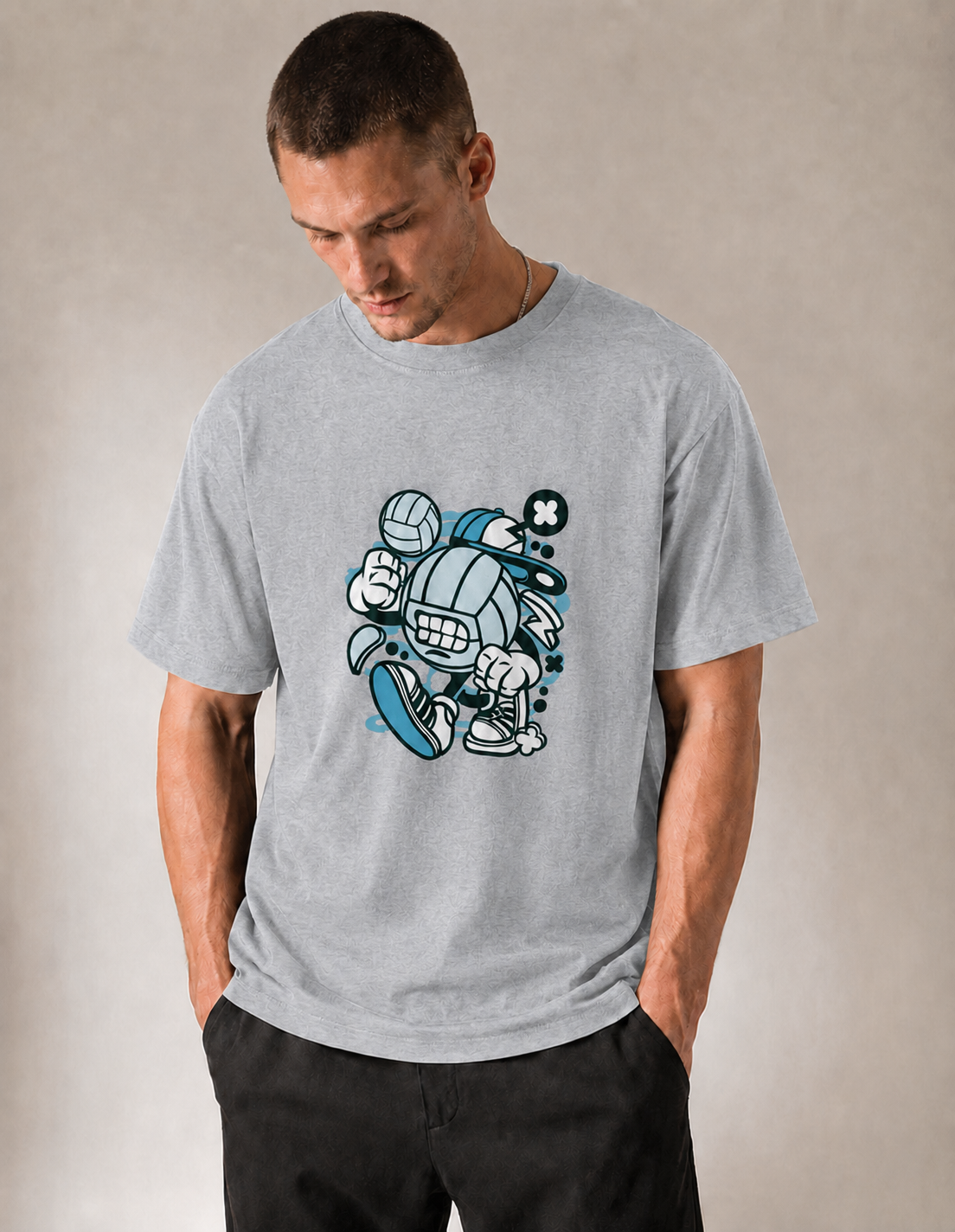 T-shirt unisexe classique à col rond