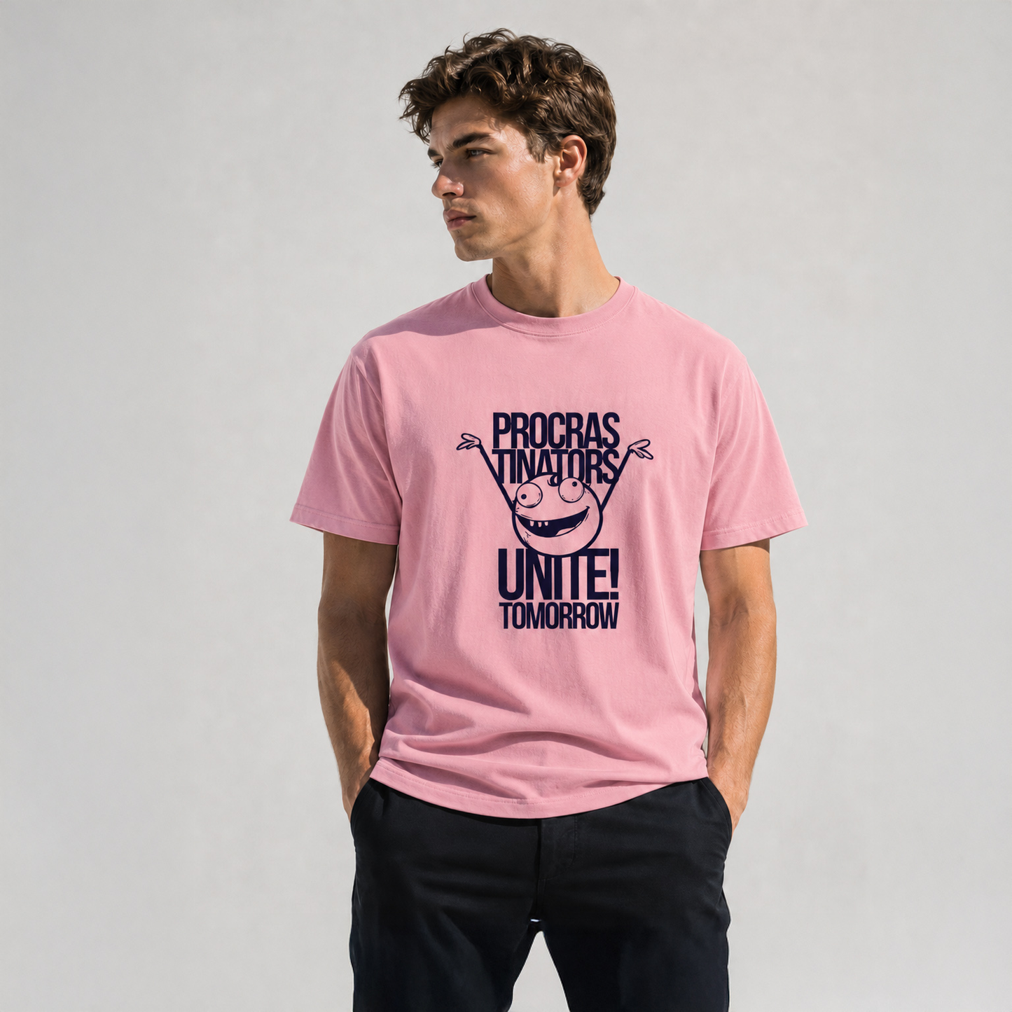 T-shirt unisexe classique à col rond