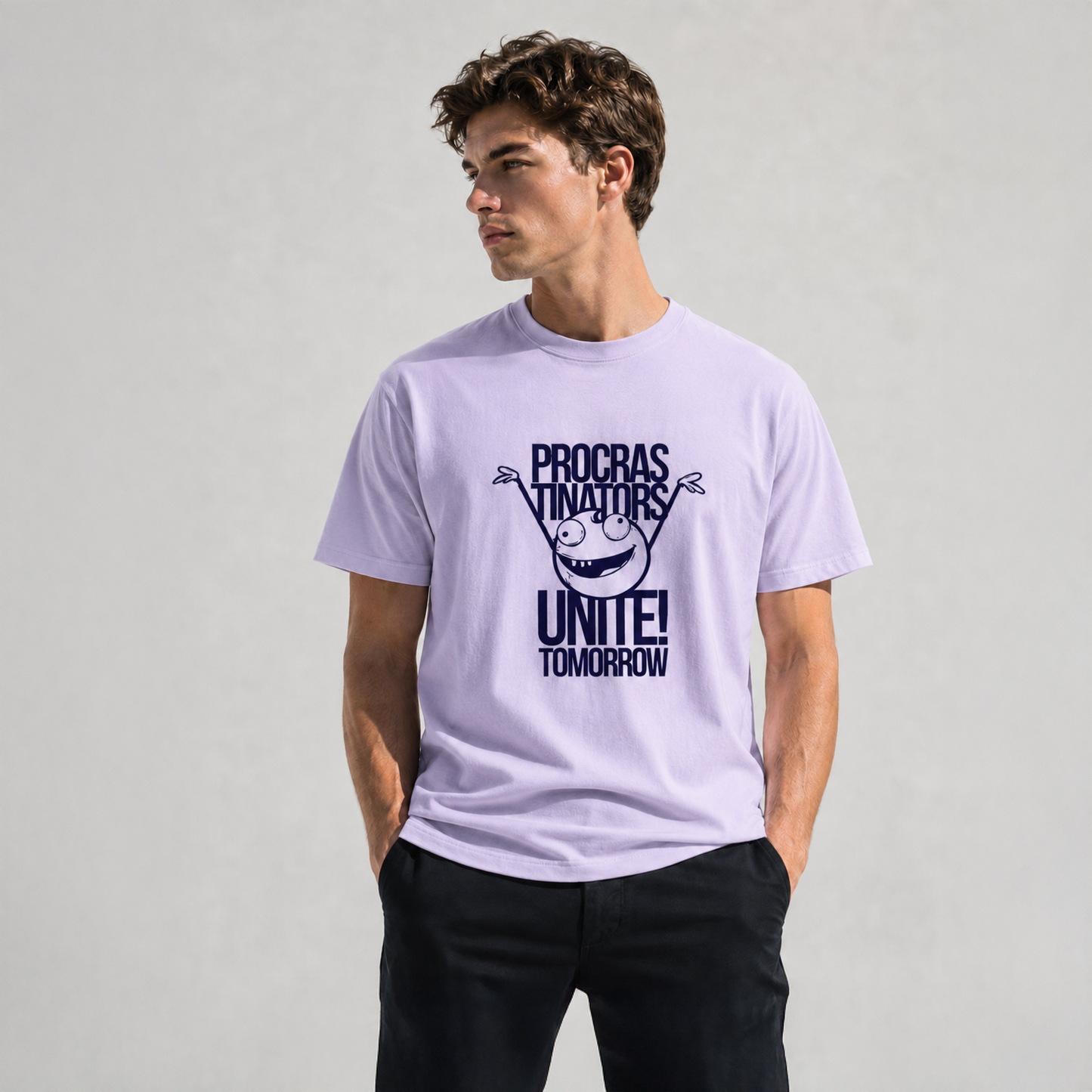 T-shirt unisexe classique à col rond