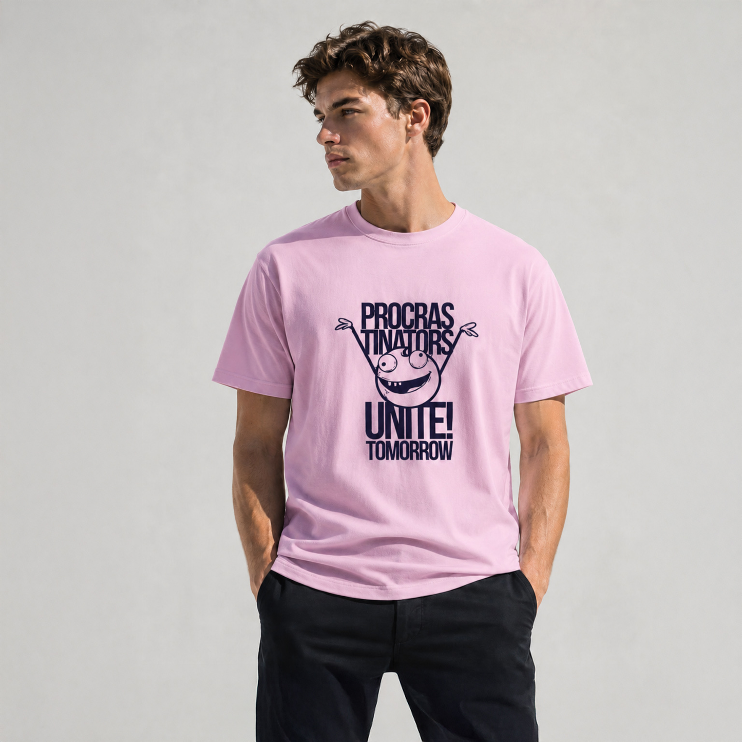 T-shirt unisexe classique à col rond