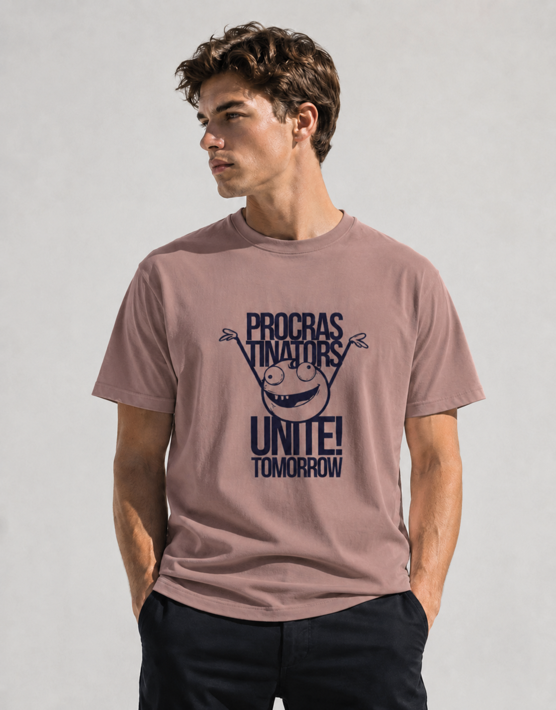 T-shirt unisexe classique à col rond