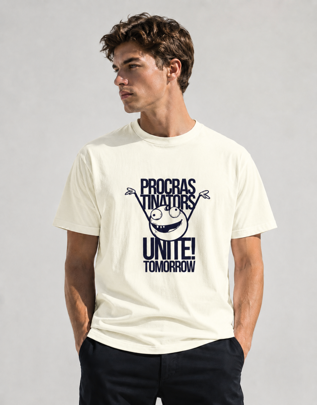 T-shirt unisexe classique à col rond