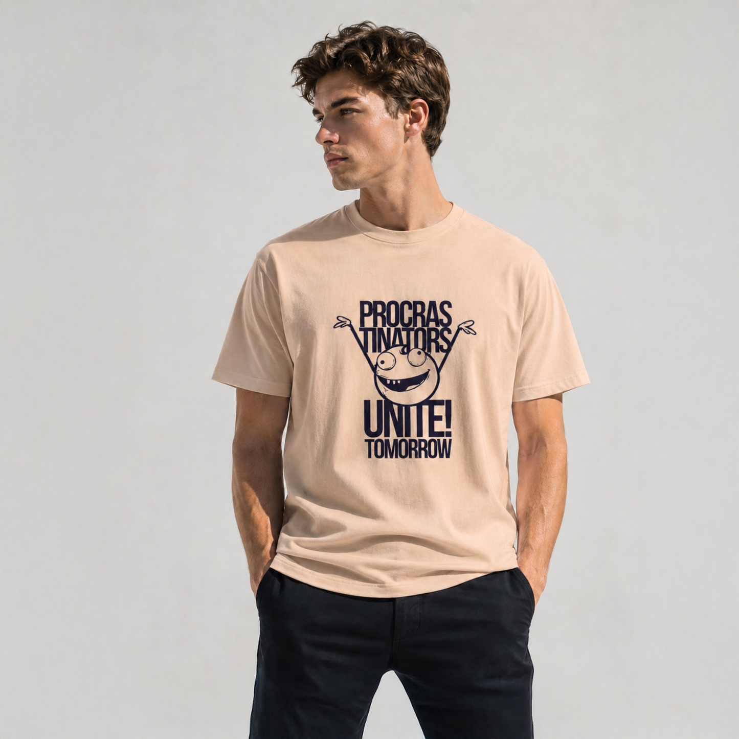 T-shirt unisexe classique à col rond