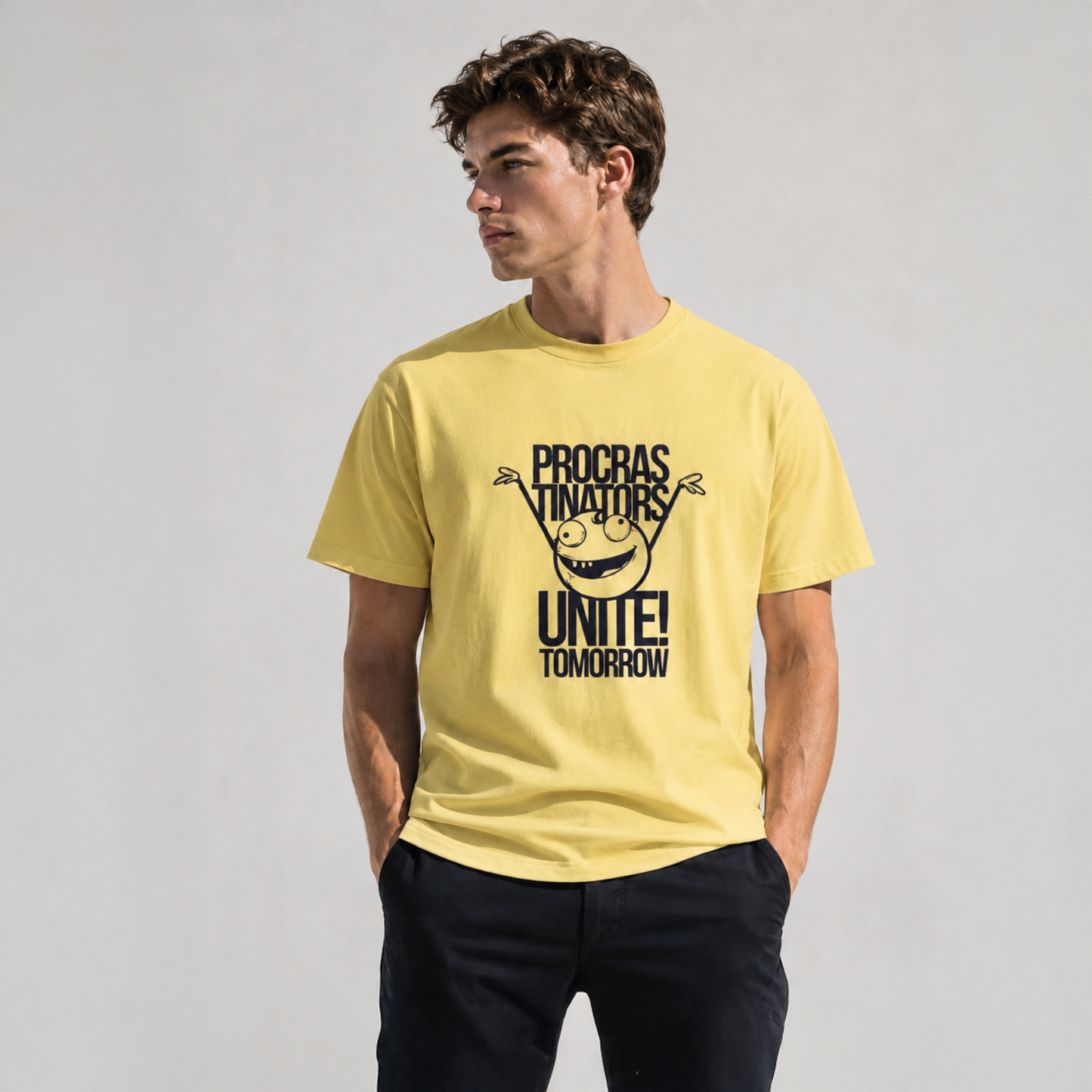 T-shirt unisexe classique à col rond