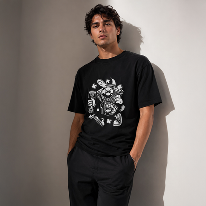 T-shirt unisexe classique à col rond