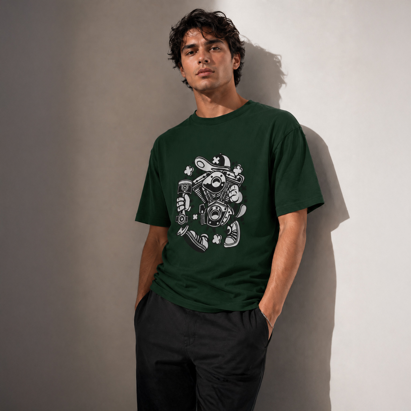 T-shirt unisexe classique à col rond