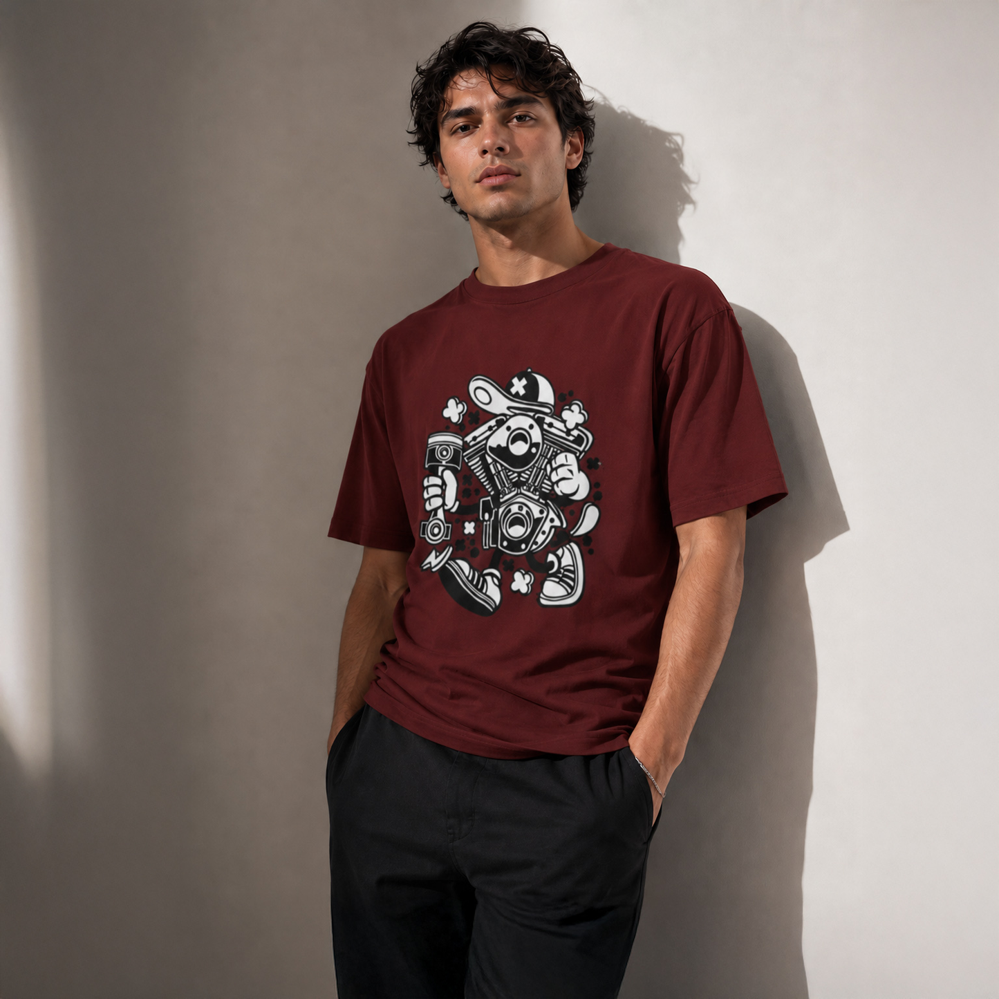 T-shirt unisexe classique à col rond