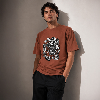 T-shirt unisexe classique à col rond