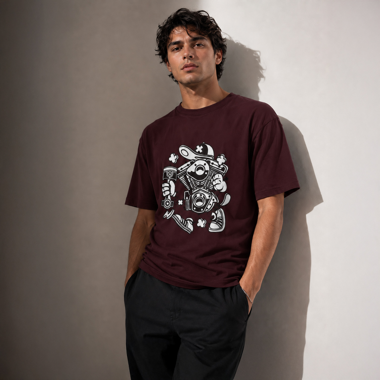 T-shirt unisexe classique à col rond