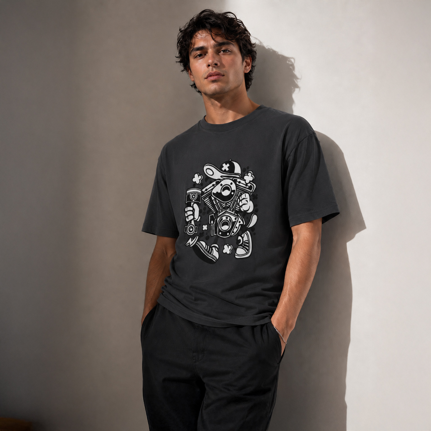 T-shirt unisexe classique à col rond