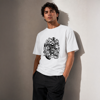 T-shirt unisexe classique à col rond