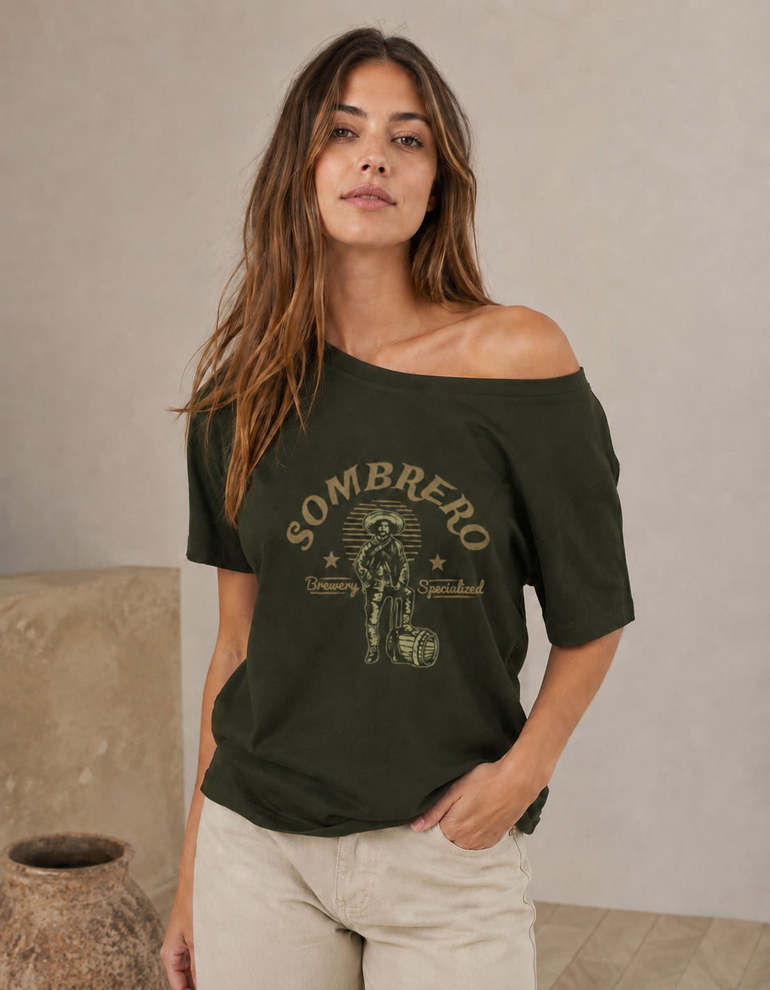 T-shirt unisexe classique à col rond