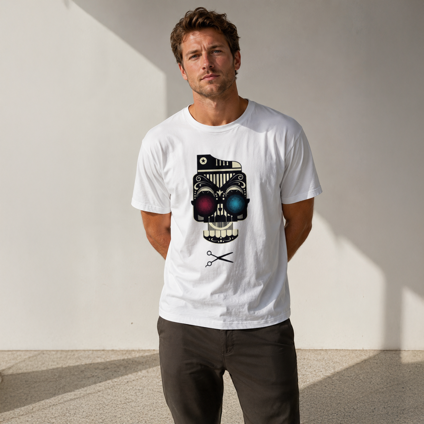 T-shirt unisexe classique à col rond