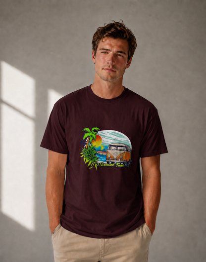 T-shirt unisexe classique à col rond