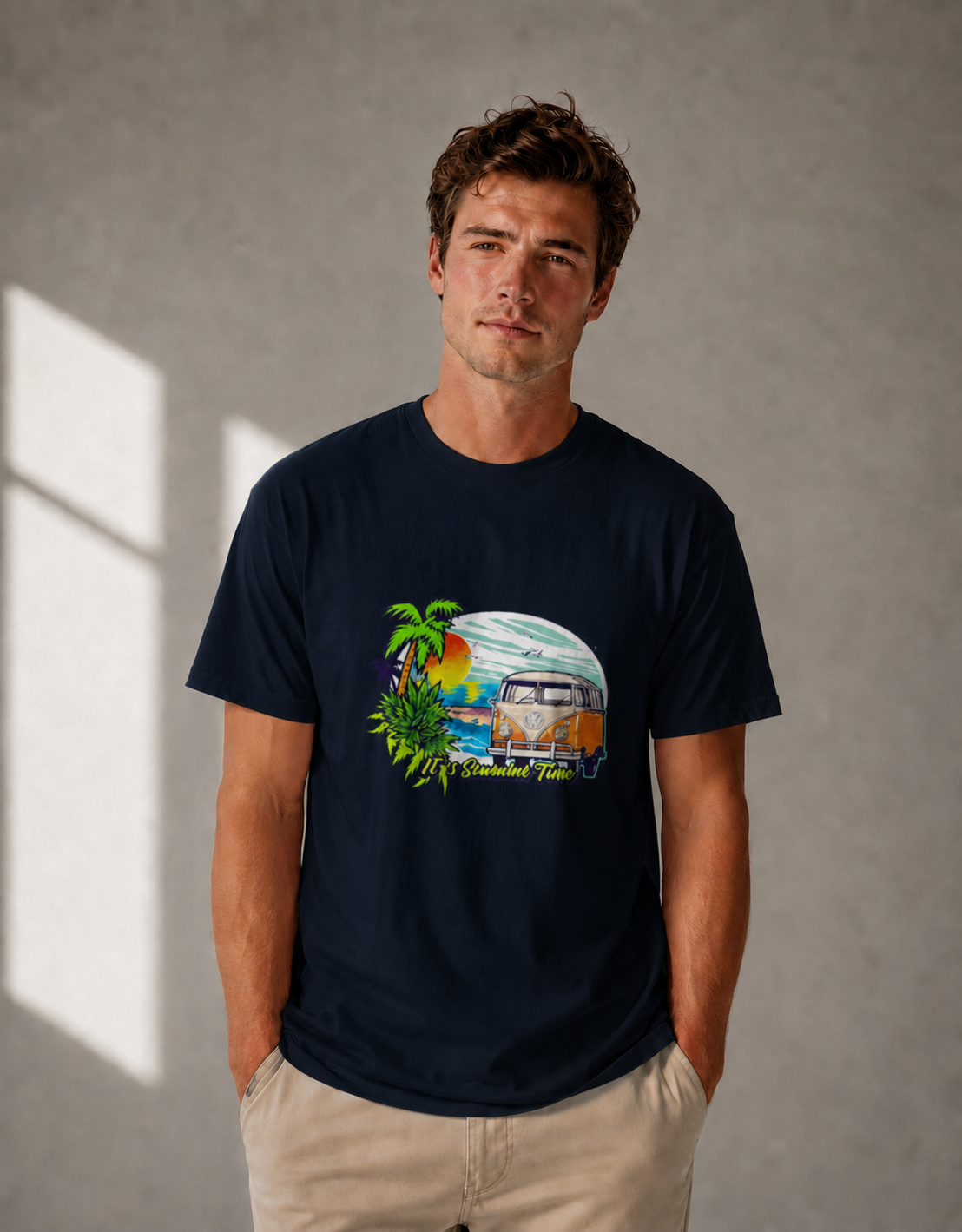 T-shirt unisexe classique à col rond