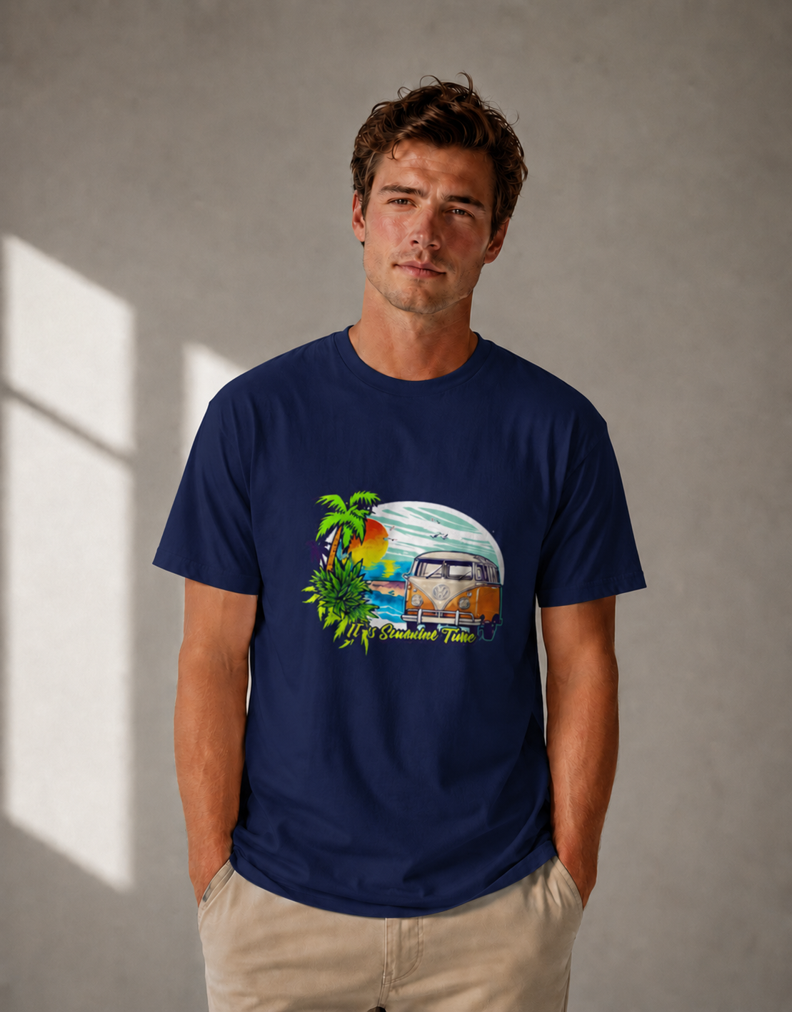 T-shirt unisexe classique à col rond