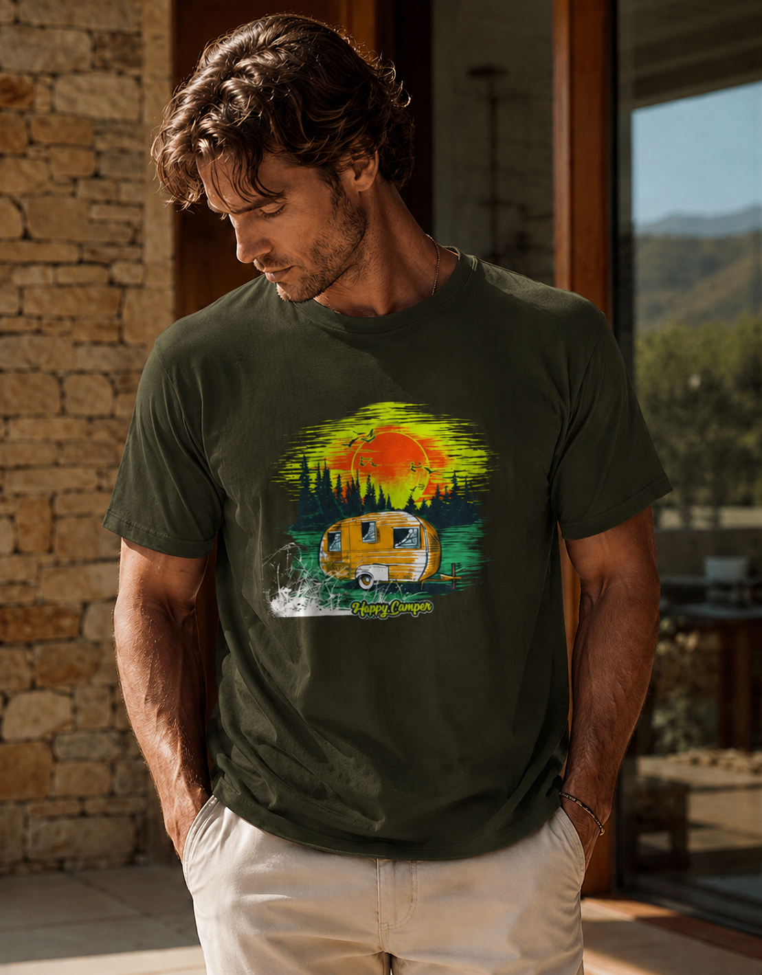 T-shirt unisexe classique à col rond
