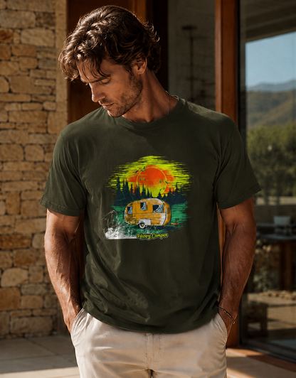 T-shirt unisexe classique à col rond