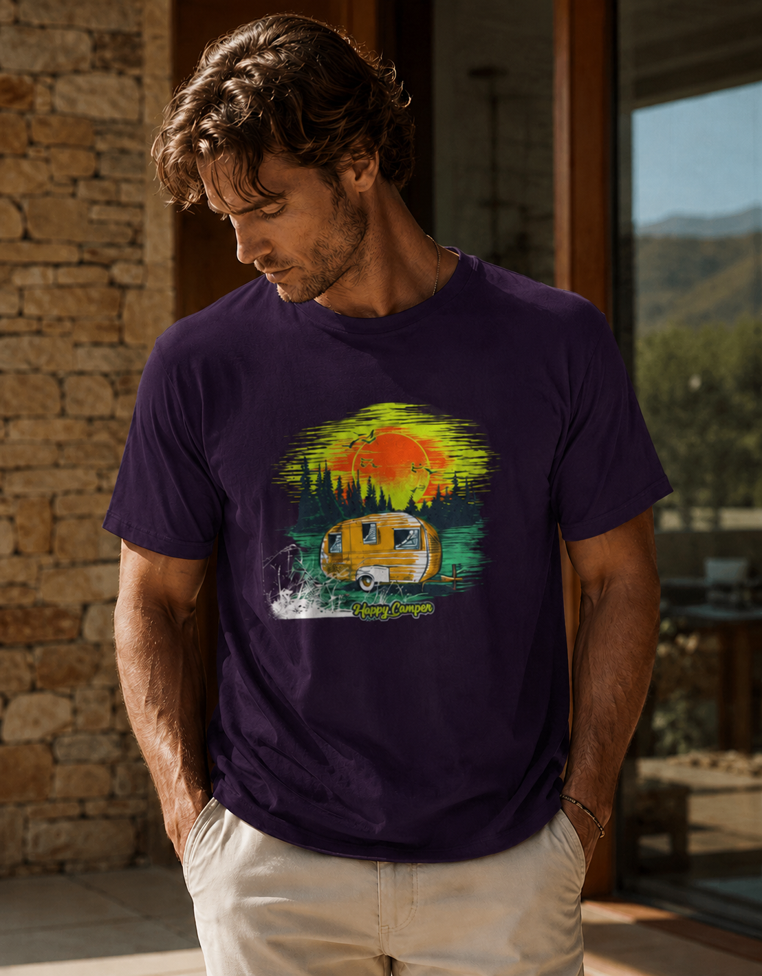 T-shirt unisexe classique à col rond
