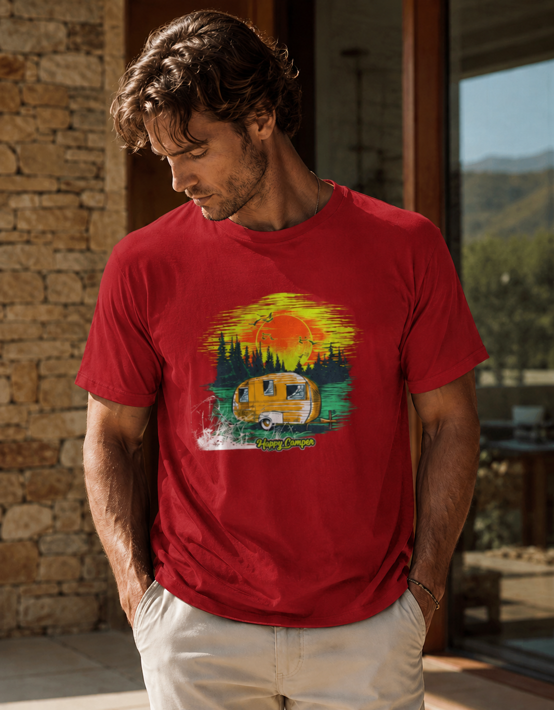 T-shirt unisexe classique à col rond