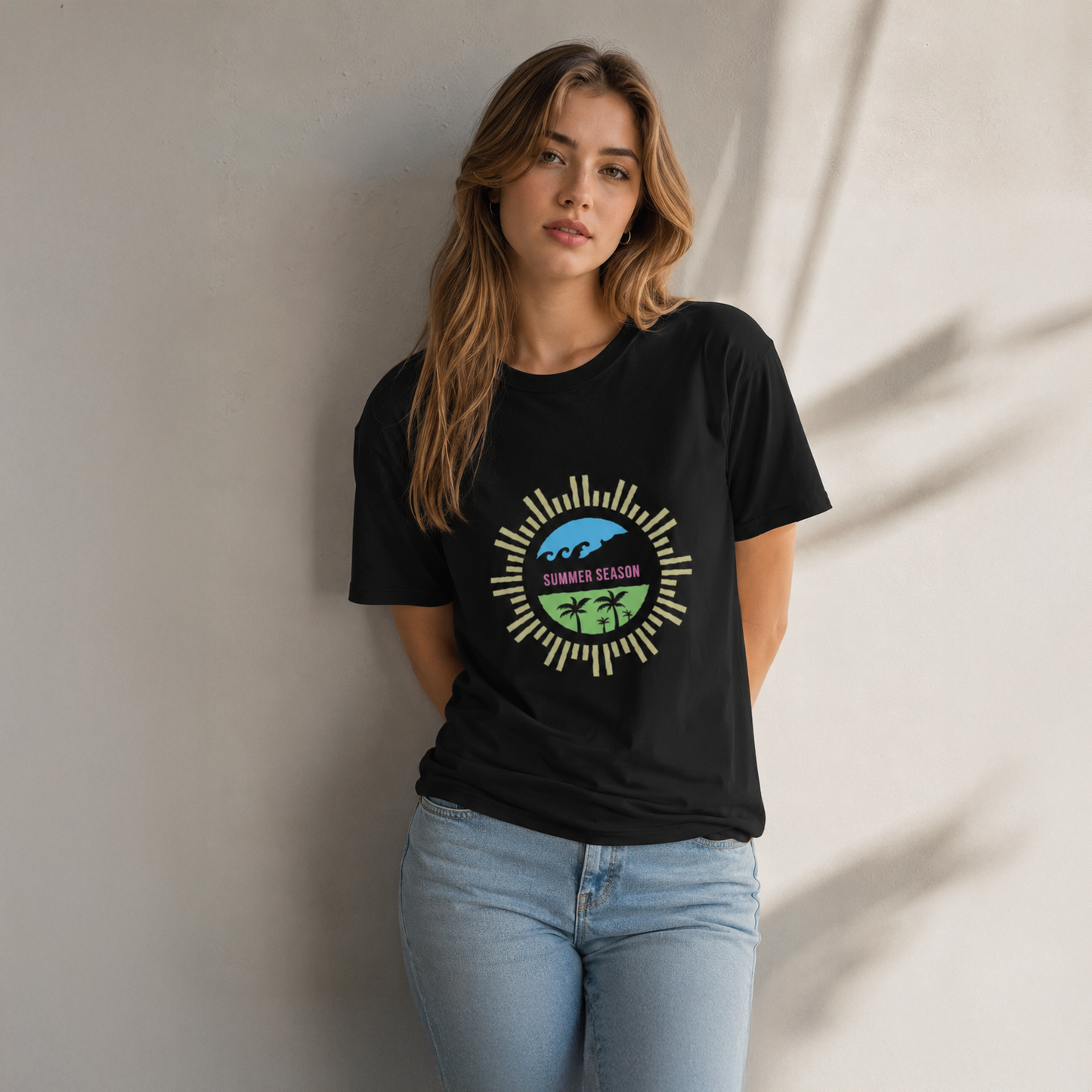 T-shirt unisexe classique à col rond