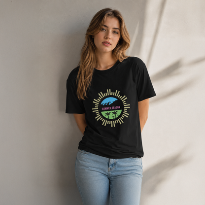T-shirt unisexe classique à col rond