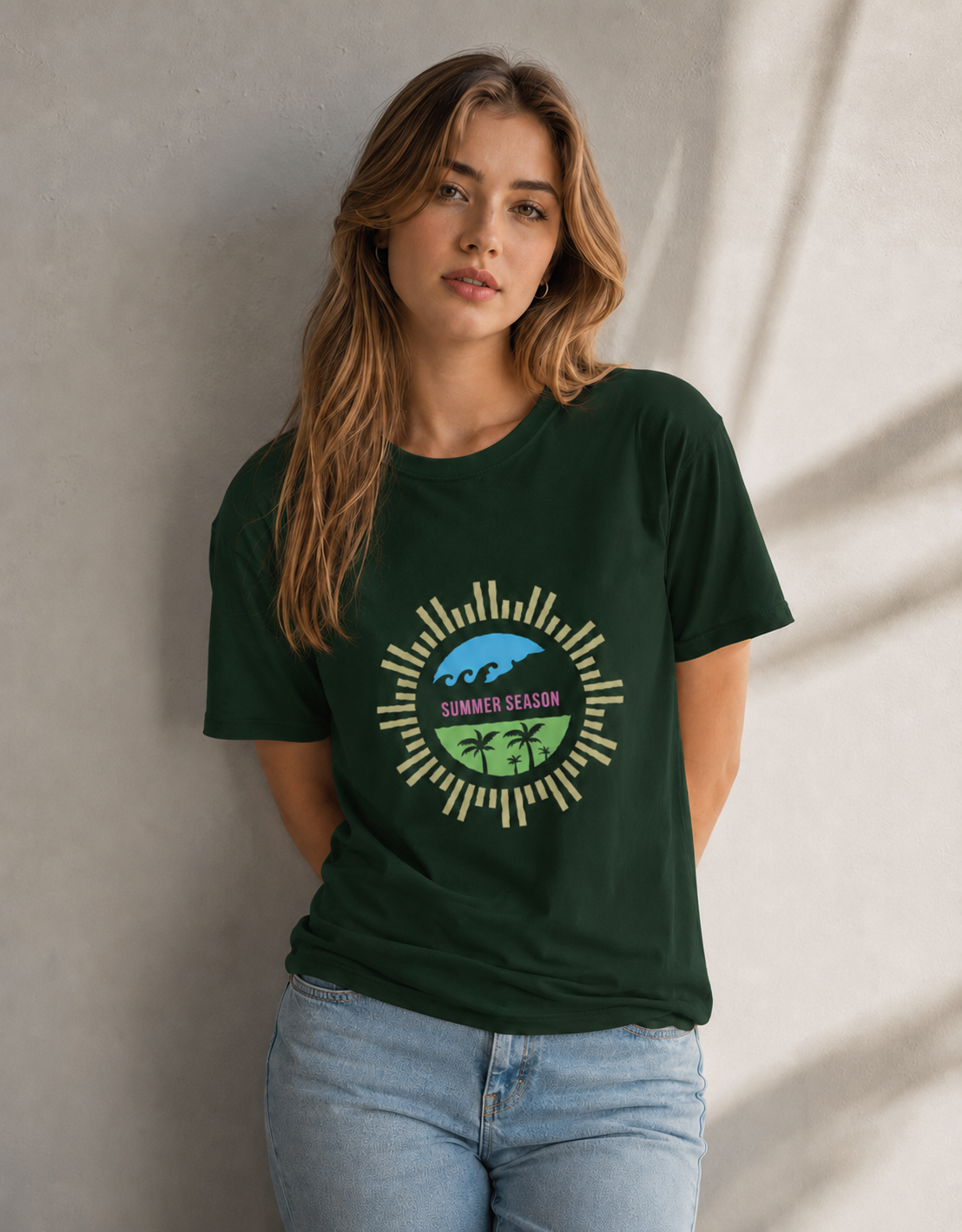 T-shirt unisexe classique à col rond