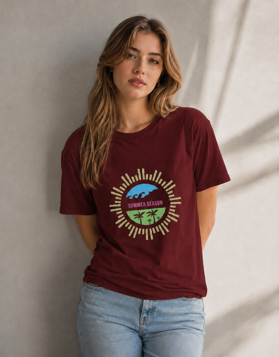 T-shirt unisexe classique à col rond
