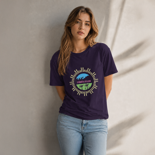 T-shirt unisexe classique à col rond