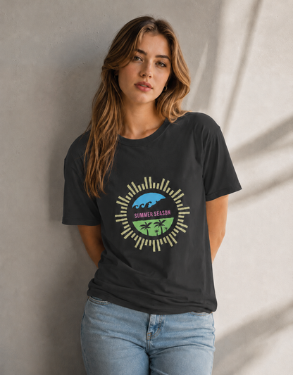 T-shirt unisexe classique à col rond
